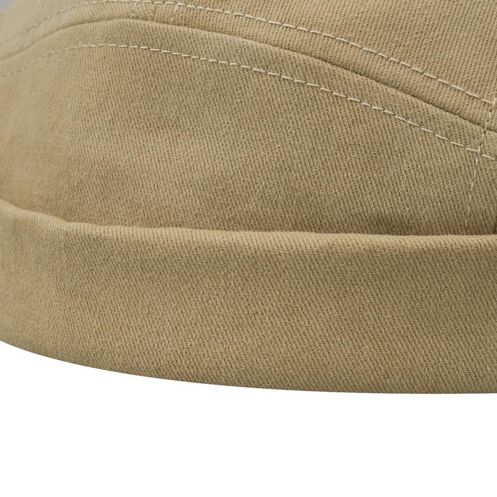 Croogo Brimless Roll Solid Summer Foldable Hat for and Cycling Men's Cap, Sweat-Wicking, Quick-Drying, Cotton, Color, Breathable, Driving, Shooting,