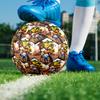 1pc Global Soccer Stars Size 5 Football Soccer Balls, Competition Sport Football Indoor And Outdoor Training Ball.Q702026