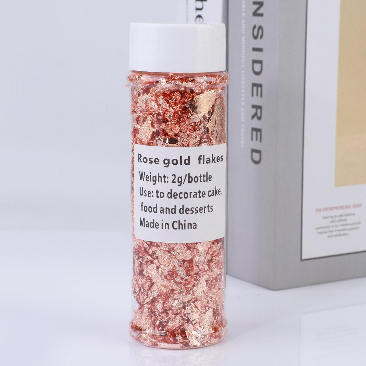 

1/3 boxes diy crystal drops decorative material gold silver gold foil paper nail art decorative material fragments ярко-розовый