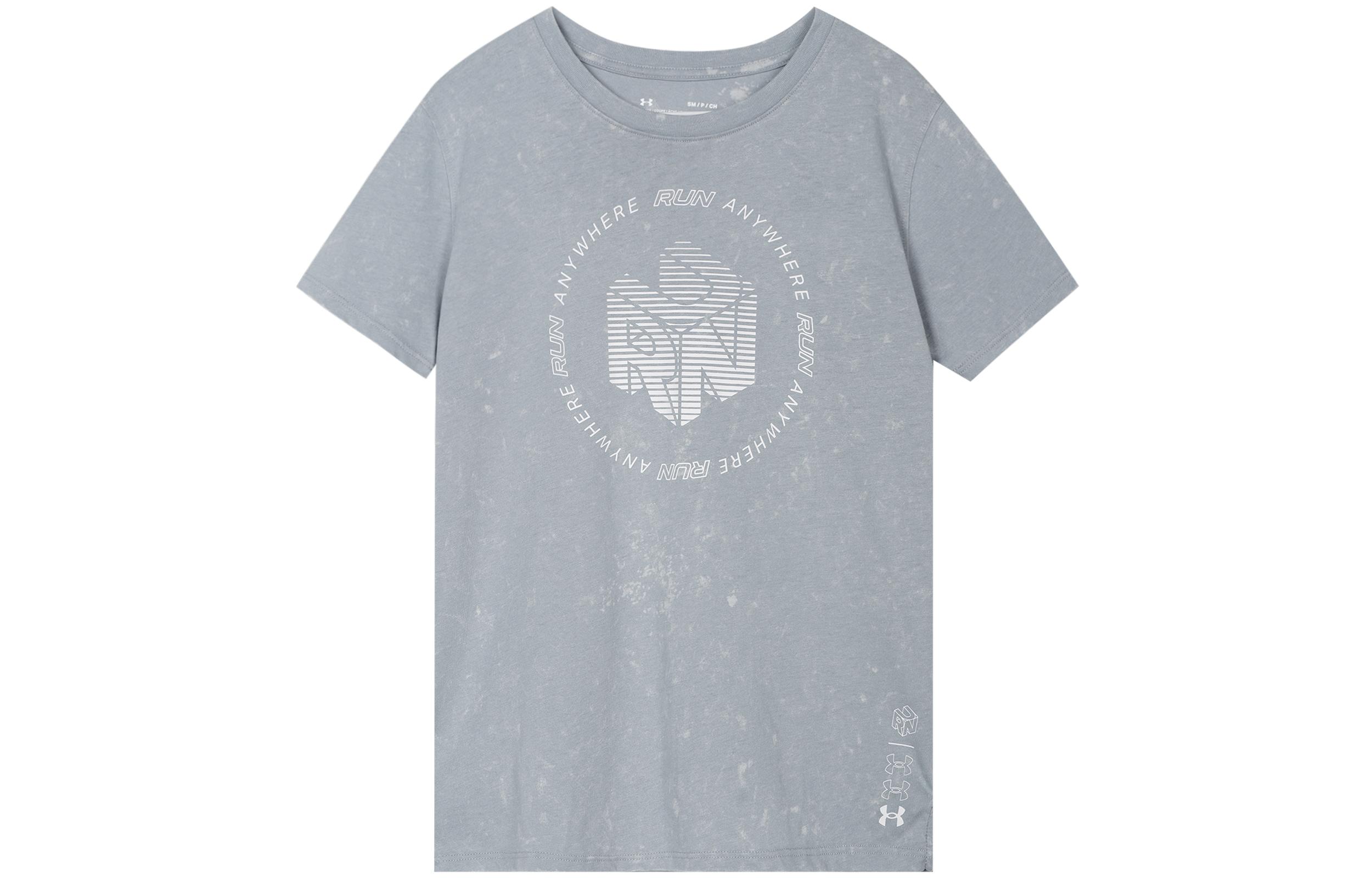 Under Armour T Shirt Women s Gray 1369518-035 XL