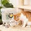 Distributeur d'eau automatique pour animaux de compagnie, capacité de 3 litres, sans piles ni alimentation électrique, facile à nettoyer, le choix parfait pour les amoureux des animaux de compagnie