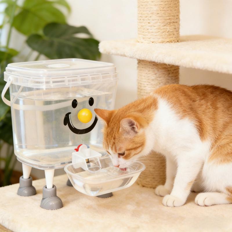 Distributeur d'eau automatique pour animaux de compagnie, capacité de 3 litres, sans piles ni alimentation électrique, facile à nettoyer, le choix parfait pour les amoureux des animaux de compagnie