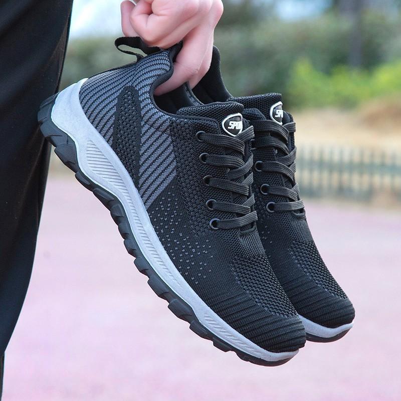 Stepping shoes spring new travel shoes comfortable medium and soft sole running shoes sports shoes