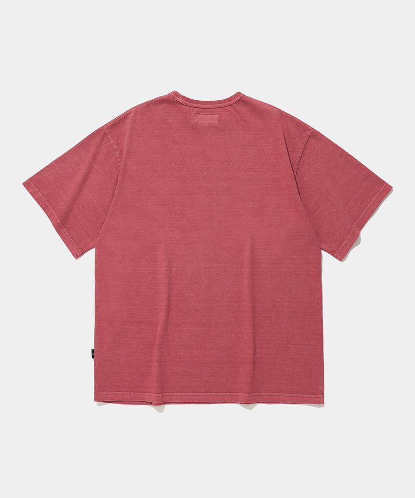 COLUMBIA UNIVERSITY Columbia Tot Dyed S/S T-Shirts_Red