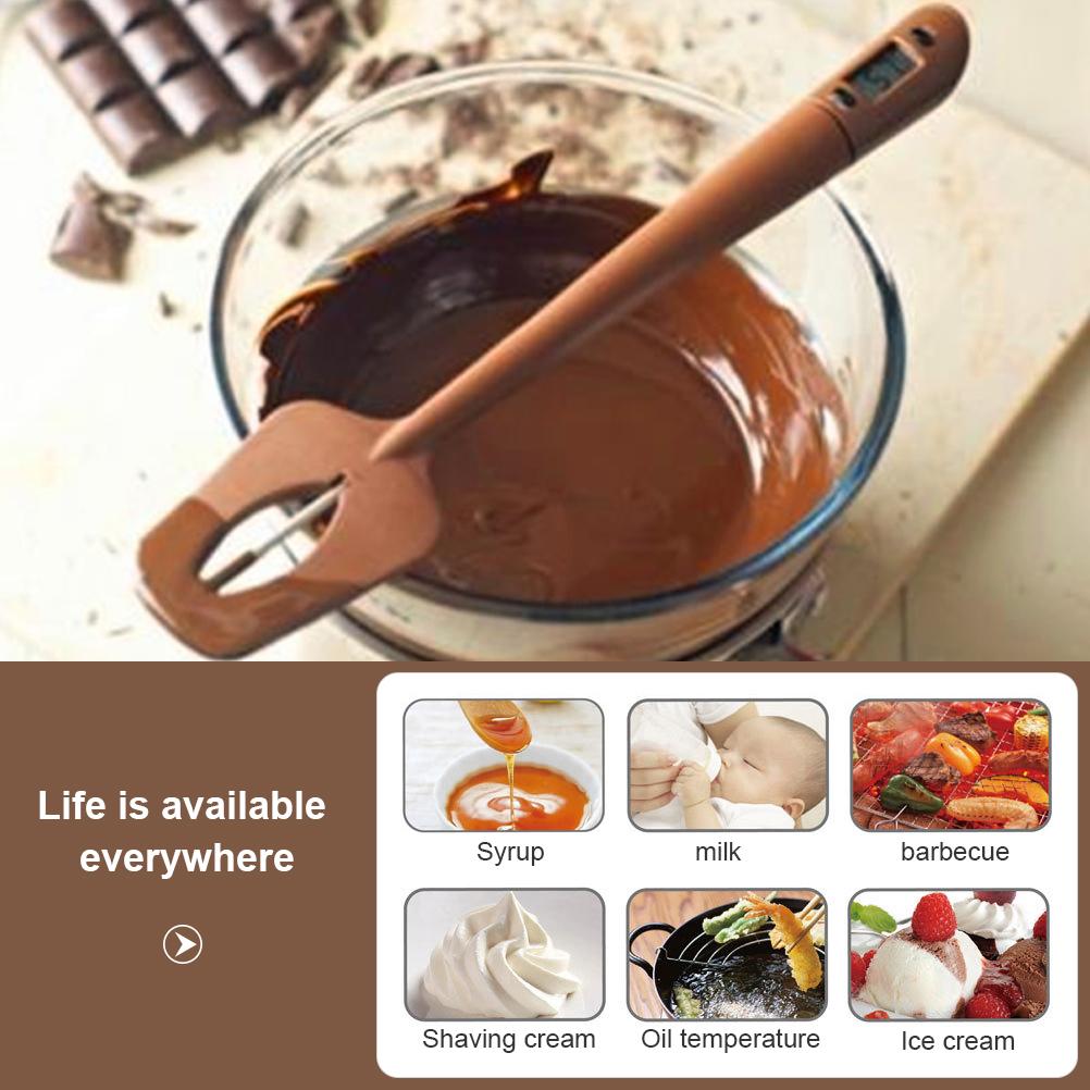 Silicone Spatula, Electronic Thermometer, Baking Mixing Tool