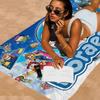 Cartoon D-Doraemon Microfiber Blanket Quick Drying Beach Towels Oversized Printing Super Absorbent Pool Towel Blanket