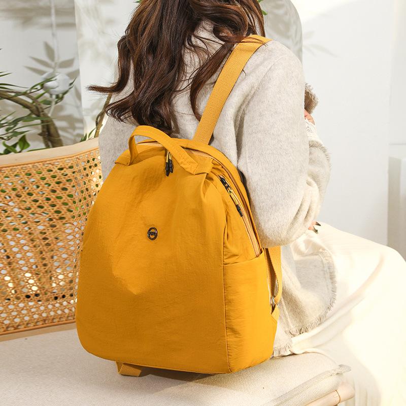 Dual-shoulder Backpack - Simple Travel Backpack for Mountain Climbing, Lightweight Student Backpack for Classes
