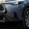 Blue Car Front Bumper Fog Light Cover Trim For Toyota Corolla Cross -