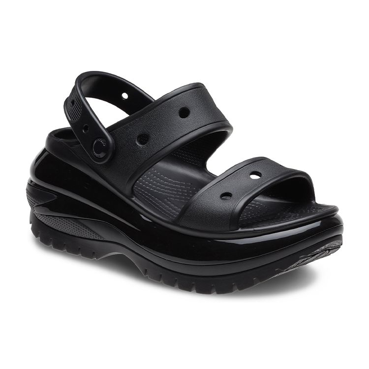 Crocs Sandale Mega Crush Noir Baskets Unisexe 207989-001