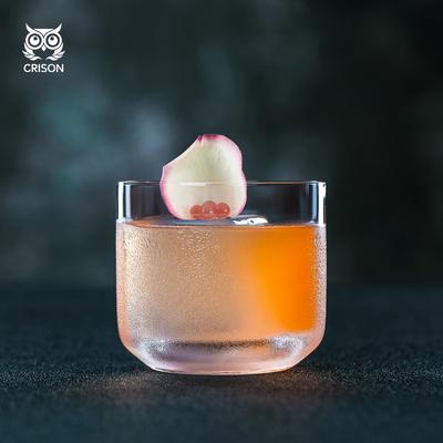 DWF02 Crison Old Fashioned szklanka/szklanka do whisky/szklanka koktajlowa Bezołowiowy kryształowy kieliszek 300ML Naczynia barmańskie