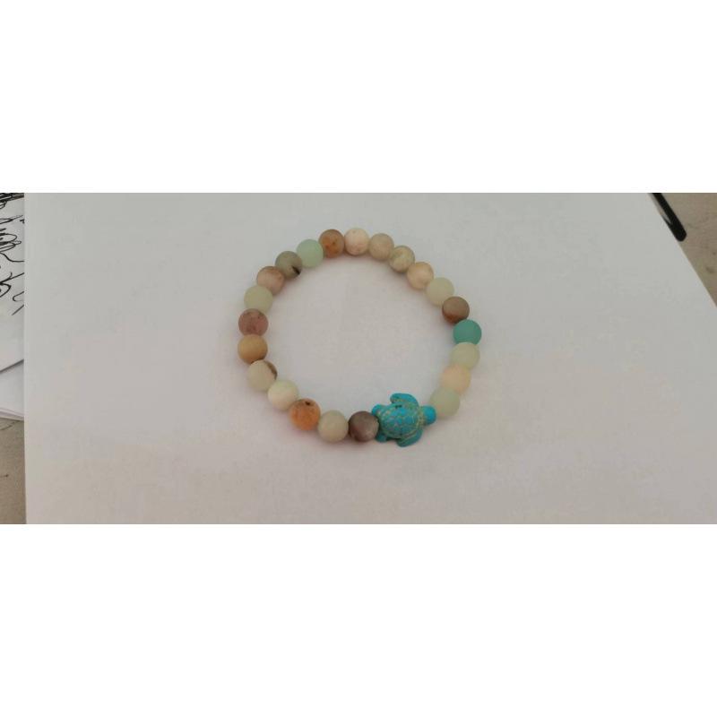 Women's Beaded Turtle Bracelet - Stylish Summer Beach Accessory