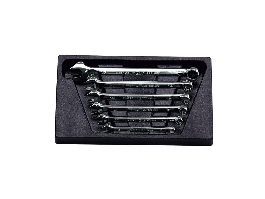 Kyoto Machine Tool Nepros Combination Wrench Set NTMS206 (KTC)