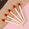 20Pcs Ballpoint Pen Matchstick Shape 0.5mm Ballpoint Pens Novelty School Stationery Children Student Gifts