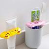 Toothpaste Tube Squeezer Dispenser, 10 Pack Cartoon Animal Plastic Toothpaste Clips for Bathroom-Panda,Pig,Frog