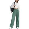Women's Fashion Loose Solid Color With Pockets Elastic Waist Sports Casual Pants