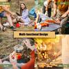 Titanium Camping Cooking Utensils BBQ Outdoor Cooking Serving Tongs  Picnic
