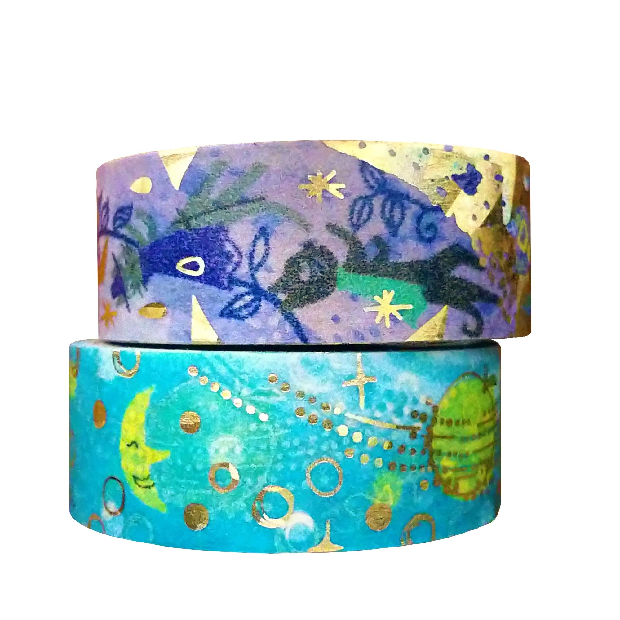 

Masking Kenji no Diamond of Ten 3m Shinzi Katoh Seal-do Japanese-made Foil-Infused Tape, Miyazawa s Juriki Kōseki Yamanashi (The Powers, Yamanashi),