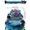 Bloop Sea Monster Birthday Party Decorations Gran Maja Subnautica Party Decorations Banner Cake Topper Cupcake Toppers Ballons