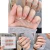 Nail Hand Wear Light Therapy Manicure  French Cat Eye Blush Manicure Nail Art