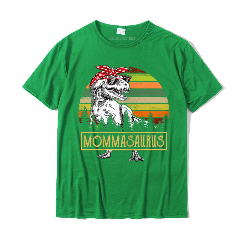 Womens Mommasaurus Dinosaur Tshirt Rex Mother Day For Mom T-Shirt Casual Tops T Shirt for Unisex Hip Hop Cotton T Shirts Custom