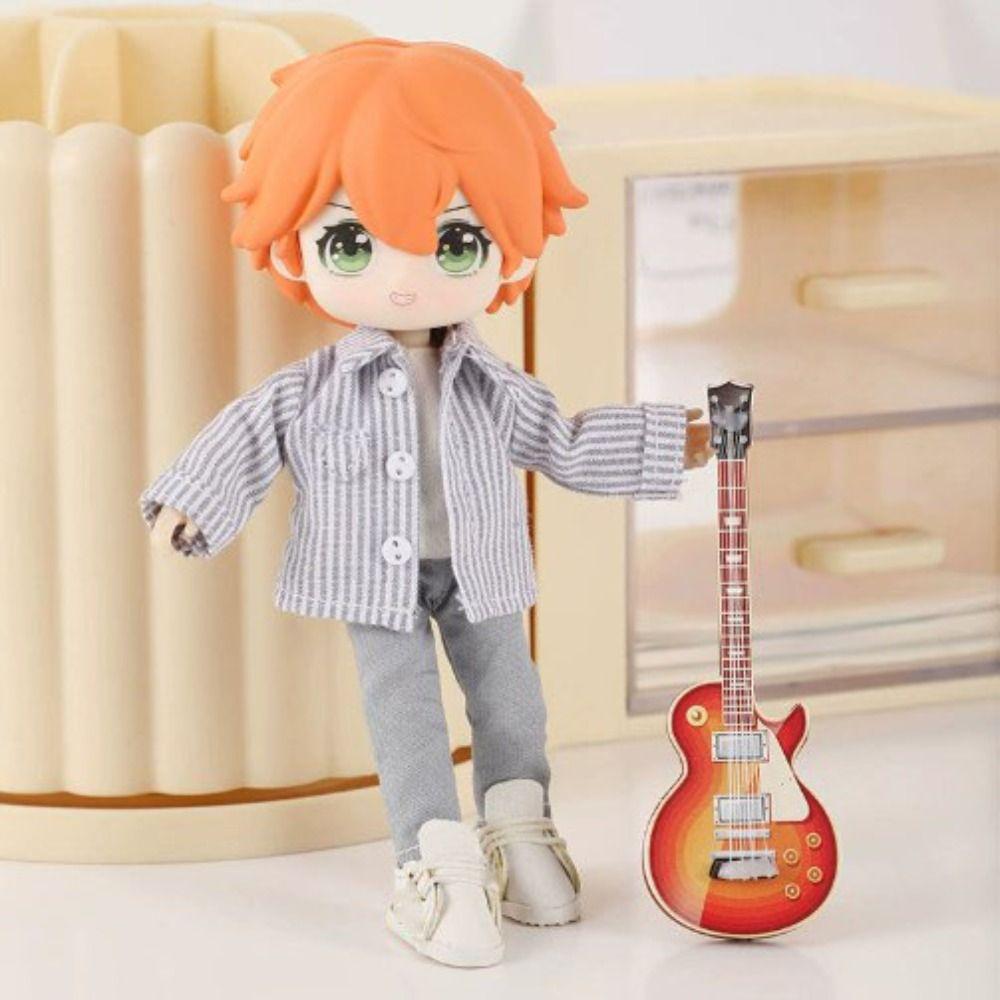 6 Colors Dolls Long Pants Doll Clothing for 1/11 OB11 Dolls for 1/12 BJD Dolls Clothes Accessories