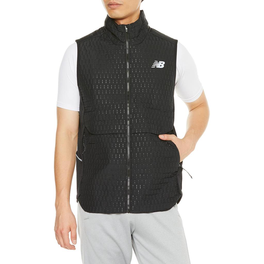 New Balance Prsluk Heat Grid Vest Men's Black MV23254-BK