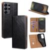 Business Leather Flip Wallet Phone Case with Card Slot for Samsung Galaxy S25 S25 FE S24 Ultra Protective Mobile Phone Cover