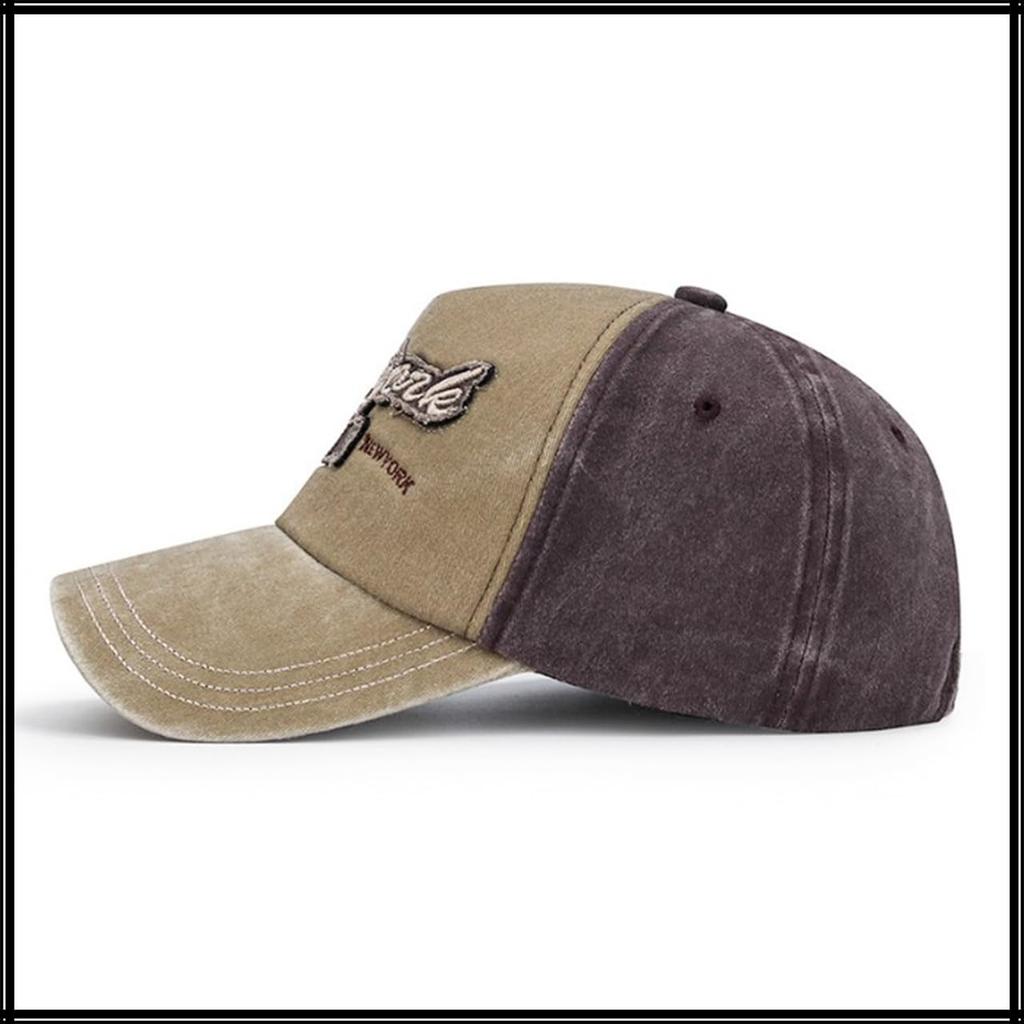 Hai-Logo Englische Buchstaben Hut Sportlich Lässig Outdoor Angeln Damen Herren CA802 [Weißer Fang] (Blauer Wein)