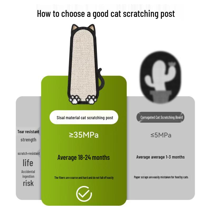 Griffoir Vertical en Sisal pour Chat
