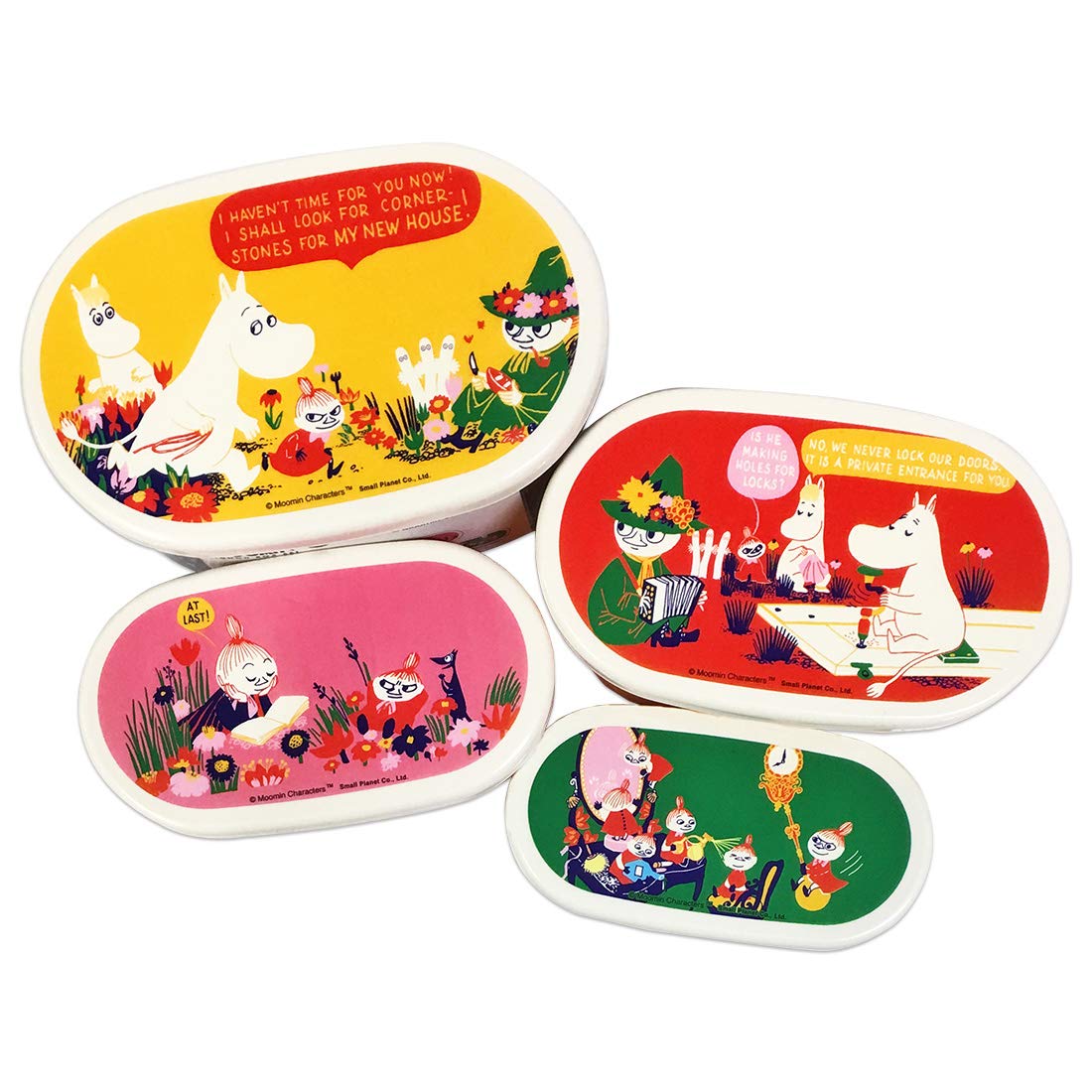 

Ланч-бокс Moomin 4P Flower Garden MMLC3303