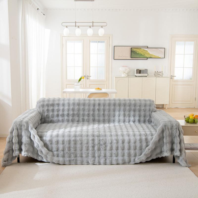 

Плюшевое полотенце для дивана, подушка для дивана, зимняя утолщенная подушка, нескользящий чехол для дивана, чехол для дивана, полотенце 180*130