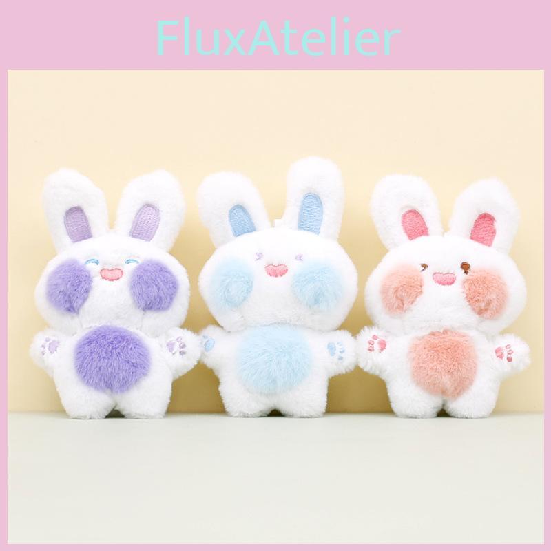 Adorable Plush Bunny Keychain Cute Stuffed Rabbit Bag Charm Soft Toy 12cm