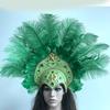 Popular Feathered Hairband Festival Costume Props Headband Samba Headdress Carnivals Party Celebration Props Headpiece