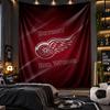 Wall Hanging Tapestry Detroit Red Wings Print Cloth for Living Room Bedroom Home Decor