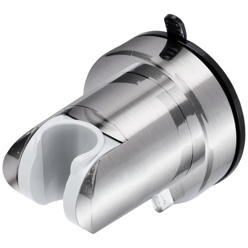 Suction Cup Shower Head Holders Strong Adhesive Wall Mount Adjustable Angle Shower Brackets Quick Fixing for Bathroom