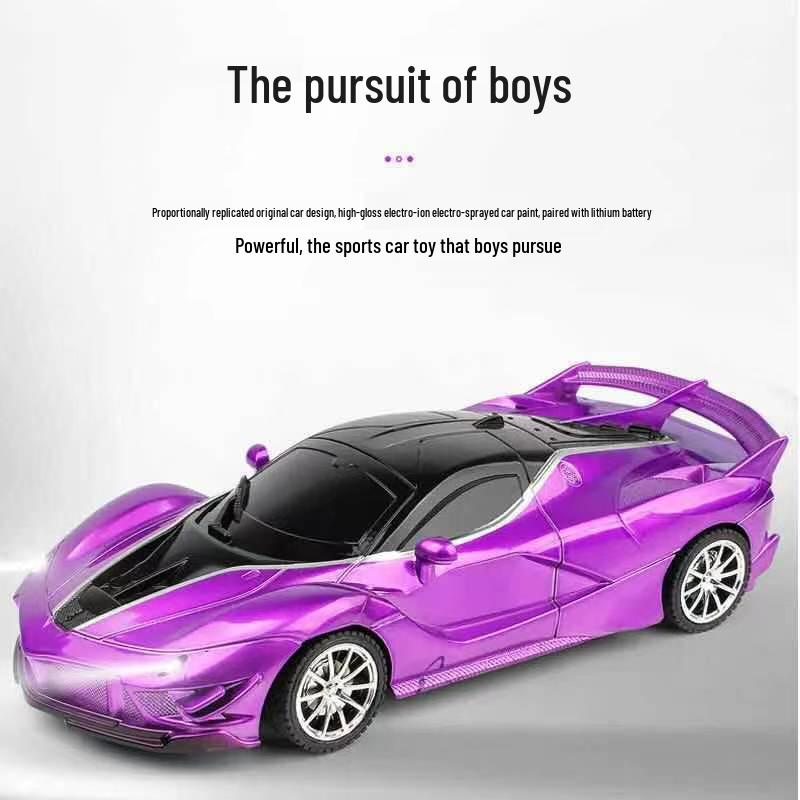 Pink Princess Rechargeable Remote Control Drifting Sports Car - Luxury Toy Gift for Girls