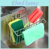 Super Sponge 1pc Sink Holder Sturdy Hooked Design Kitchen Sink Caddy Organizer For Dish Cloth Soap Dishwashing Liquid Drainer