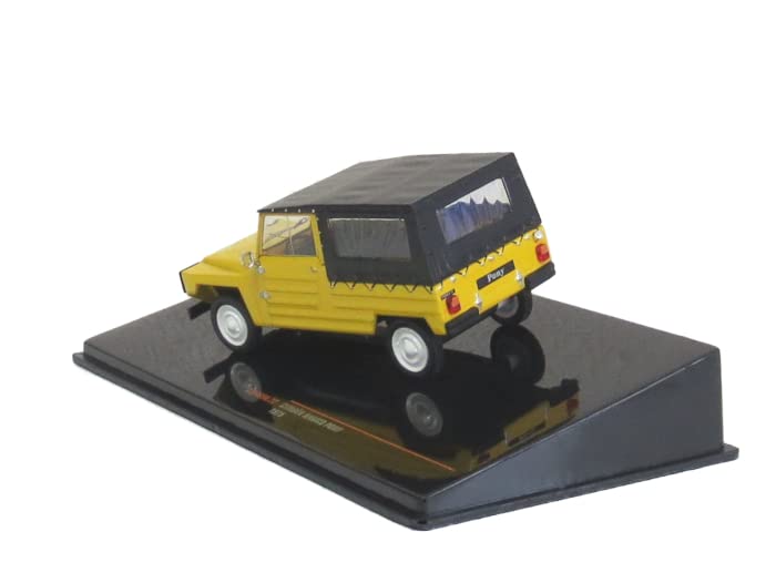 Ixo scale Namco Pony 1975 Yellow Finished Model 1/43 Citroën