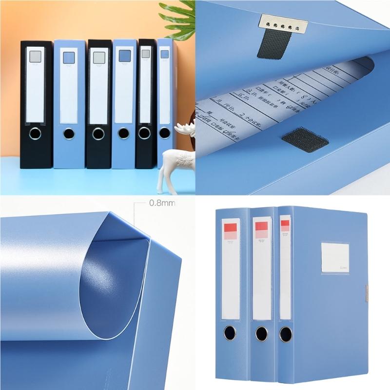 Multifunctional Document Organizers File Folder Document Filing Box Music Storage Folder File Box for School Office