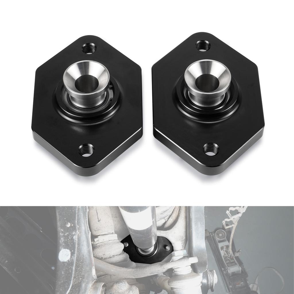 BEVINSEE Uniball Rear Lower Shock Mounts for BMW E90 E87 E91 E92 E93 E81 E82 E88 X1 E84, Replace for 33526768544,33 52 6 768 544