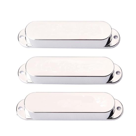 3Pcs Sealed Single Coil Pickup Electric Guitar ST Strat Stratorcast Cover for
