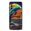 Ocean Animal Cute Dolphin Sea Turtle Phone Case For Samsung Galaxy S26 Ultra S25 Plus S24 FE S23 S22 5G S21 S20 Cover Black Soft
