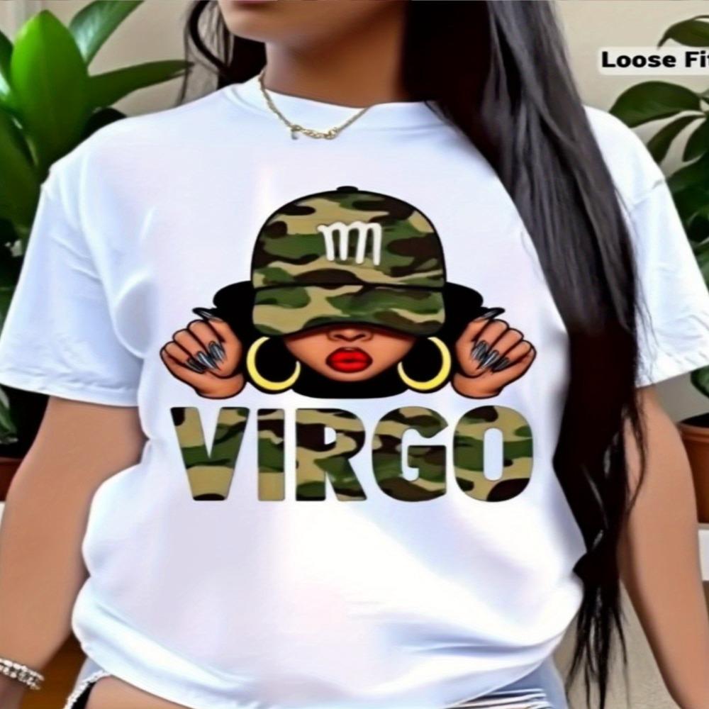 

Women s short-sleeved T-shirt, casual round neck, soft fabric, fashionable top for all seasons. XXS
