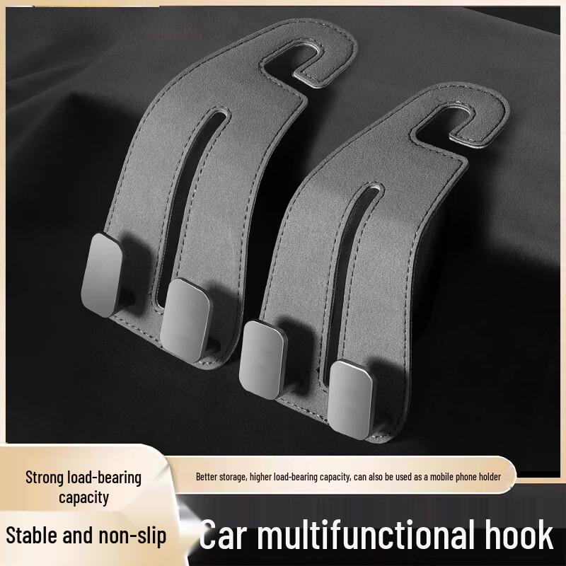 Hidden Car Seat Back Hooks