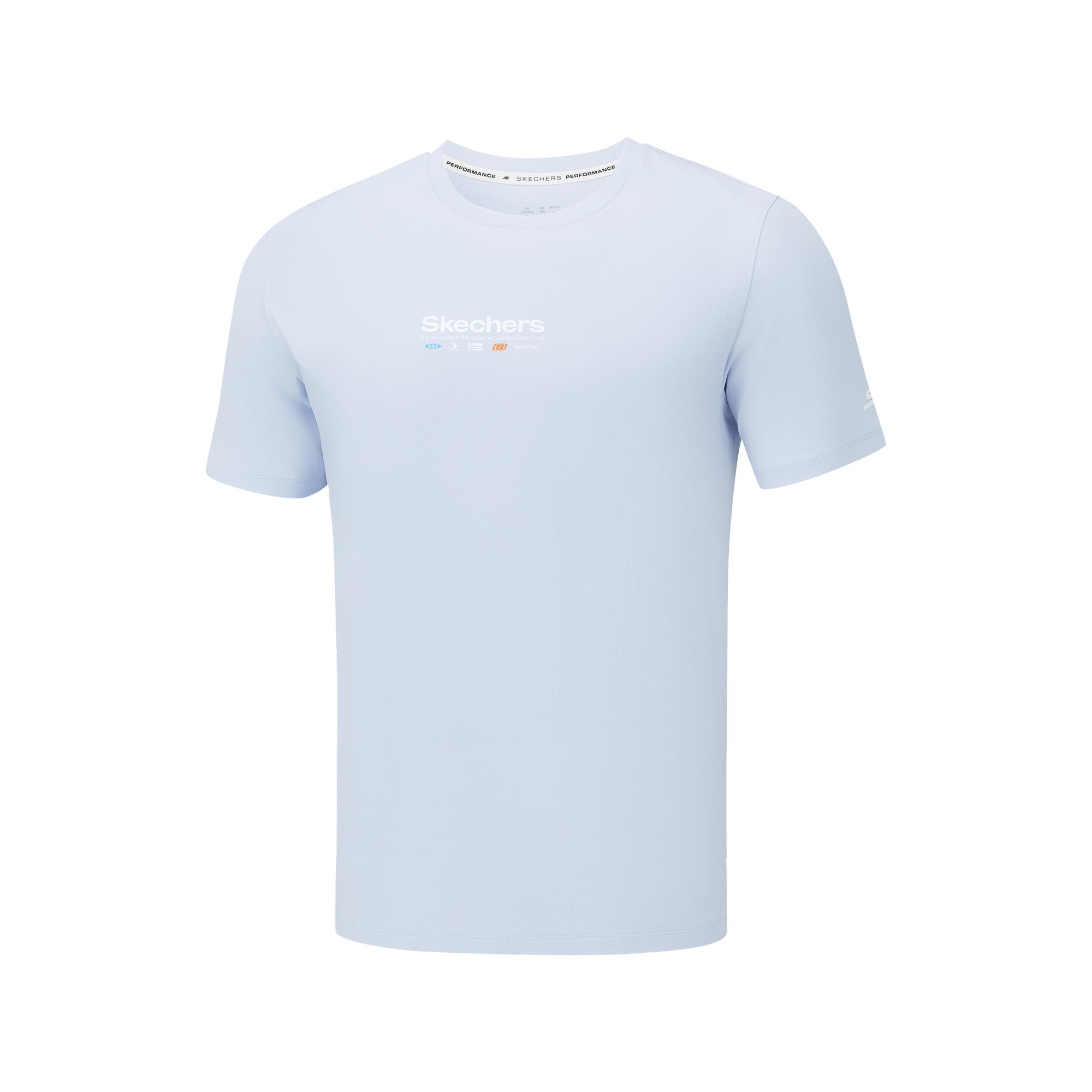 Skechers Breathable Comfortable Pullover T-Shirt Men tops P226M222-026P S