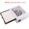40W Nail Dust Collector Filter Manicure Screen Plate Suction Nail Vacuum Cleaner