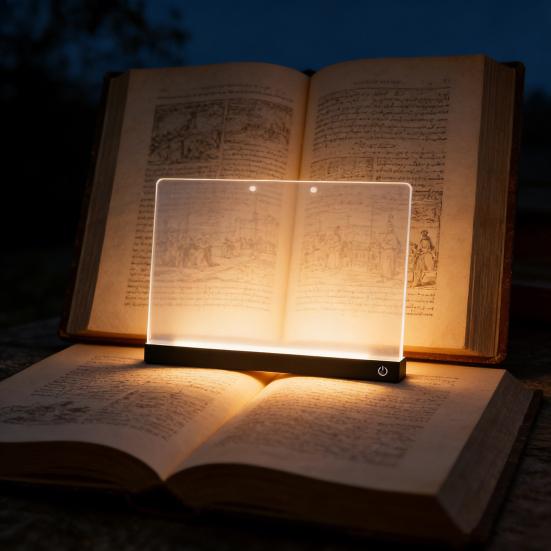 LED čtecí lampička šetrná k očím, lampička na knihu se 3 barevnými teplotami, dobíjecí lampička na klip pro čtení a studium