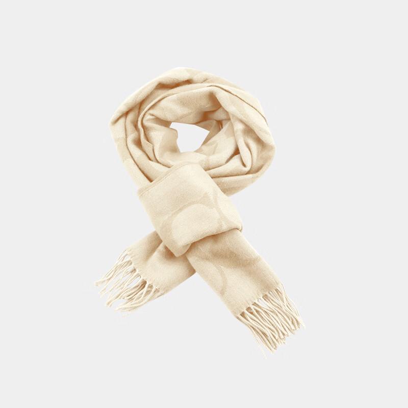 COACH Unisex Classic Tassel Merino Wool Scarf One Size