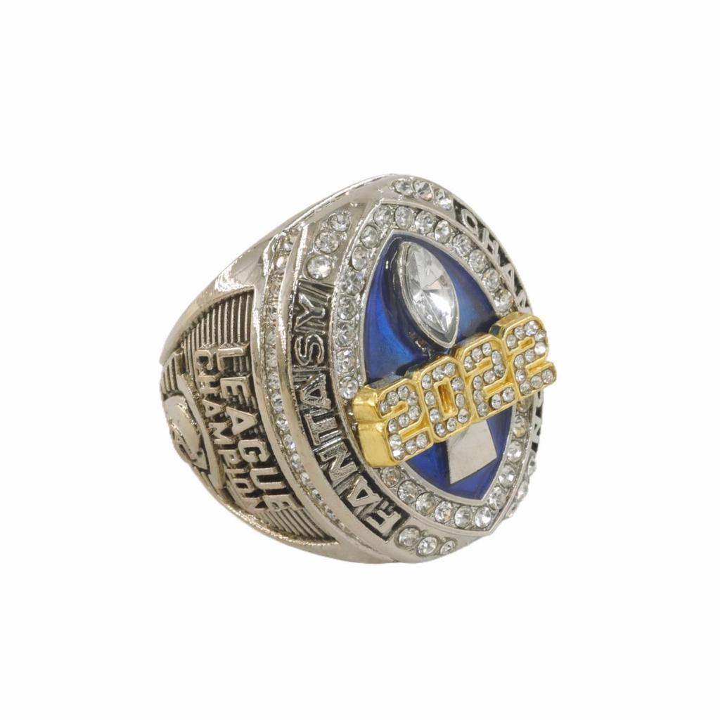 FFL 2022 Fantasy Football Championship Ring - Oval Design