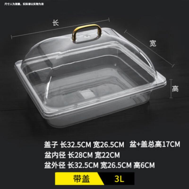 Qianxing Acrylic Rectangular Serving Tray